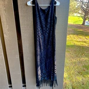 Harlow crochet dress - size 8 black